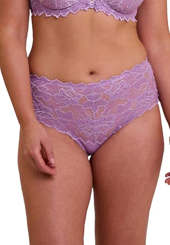 Sans Complexe - Arum - Culotte en Dentelle - Classique - Uni - Femme - 38/40 - Lavande