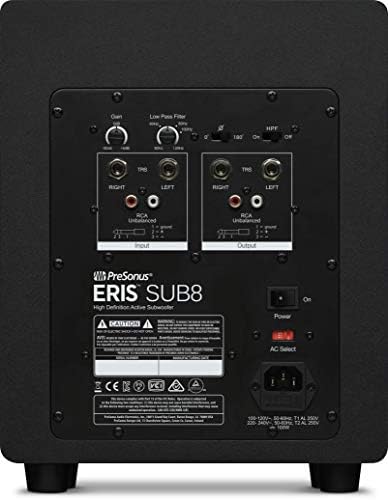 PreSonus Eris Sub8 Compact Studio Subwoofer