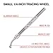 Excel Blades Pounce Wheel Set – Stainless Steel Fabric Tracing, Perforating, Cutting, Sewing, Quilting & Embossing Tool – Set of 3 Assorted Sizes – Made in USA