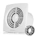Produktbild Hon&Guan Badlüfter Fan 150mm Wandventilator,Weiß Abluftventilator Leiser Betrieb,Ventilator für Küche, Bad,Loftfenster und Keller
