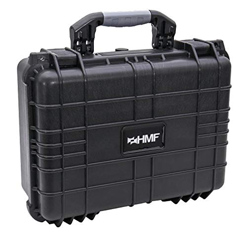 HMF ODK100 Outdoor-Fotokoffer, Transportkoffer mit Rasterschaumstoff | 41 x 32 x 17,5 cm – Bild 6