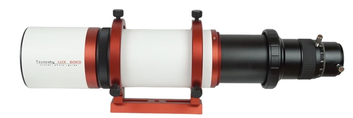Telescopio Tecnosky LUX 60ED Apo 60/360 FPL53. Piccolo apo con doppietto FPL53 da 60mm di diametro e focale 360mm (F/6).