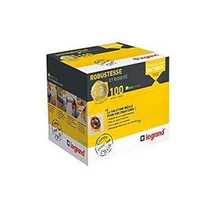 legrand 080013 distributeur de 100 boîtes ecobatibox, 50mm profondeur