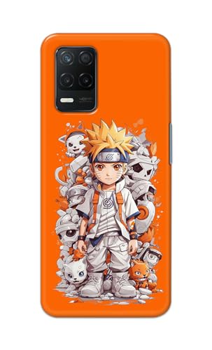 Image of PRINTFIDAA Printed Hard Back Cover Case for Realme 8 5G | Realme 8S 5G | Realme Narzo 30 5G | Realme 9 5G Back Cover (Famous Anime Cartoon Character) -112