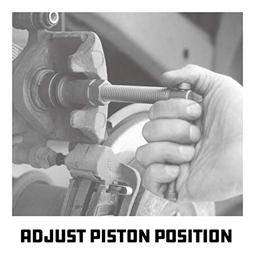 Powerbuilt Master Disc Brake Service Set, Vehicle Brake Caliper Wind Back Tool For Cars, Trucks, Piston Compression 30 Piece -648622 #TOP3