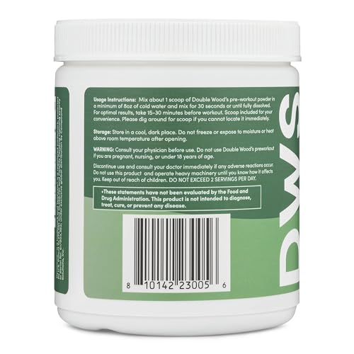 Double Wood Supplements DWPWO Pre Workout Powder For Men & Women thumb #3