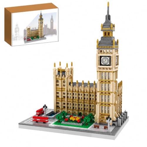 LQPFBSM Big Ben Micro Mini Building Block Set 3466 PCS