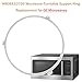 9.5in WB06X10705 Microwave Turntable Support Ring Replacement for GE Microwaves with Rollers,Microwave Oven Tray Turnable Ring,Glass Plate Tray Support Holder