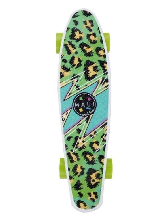 Mini Cruiser À Motifs - KICKTAIL- Maui & Sons - 22" (Jungle Riot)