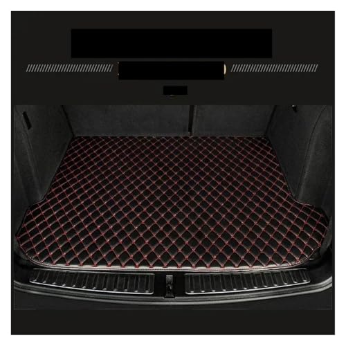 Tapis coffre voiture Benz GLC 2016-2020 anti-saleté imperméable noir rouge