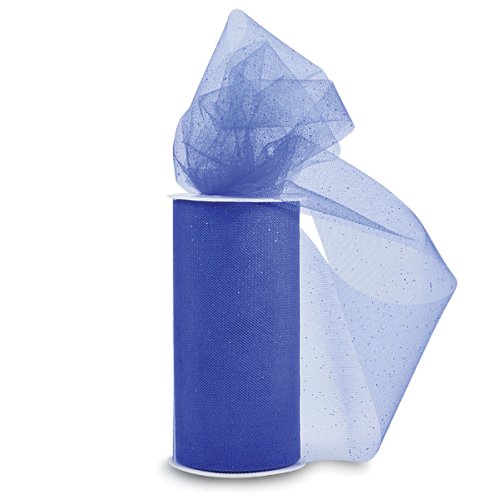 Expo International Premium Glitter Tulle Spool of 6