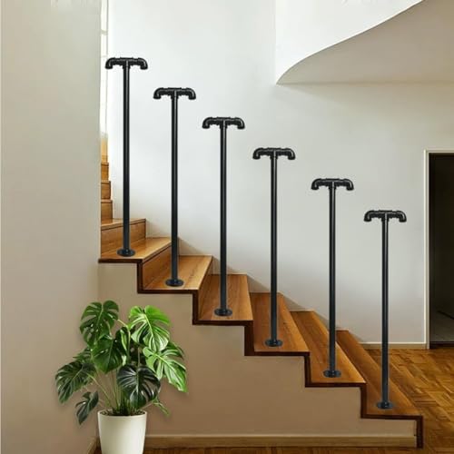 Rambarde de sécurité pour escalier de jardin et entrée