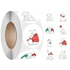 Mengmengda 500 stks Leuke Dier Beer Beloning Stickers Motivationele Zelfklevende Sticker voor Kids School Beloning…