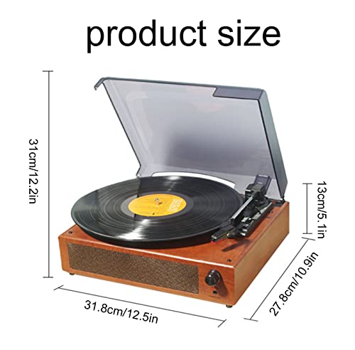 Tourne-Disque Vinyle Bluetooth Vintage Tourne-Disque 3 Vitesses pour disques Vinyle Haut-parleurs intégrés Stylet Rubis… - Les Beatles, Paul McCartney, John Lennon, RIngo Starr, George Harrison Tourne-Disque Vinyle Bluetooth Vintage Tourne-Disque 3 Vitesses pour disques Vinyle Haut-parleurs intégrés Stylet Rubis… – Image 8