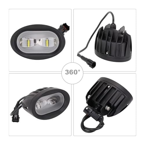 Optique phare LED transparent haute résistance compatible Segway X160