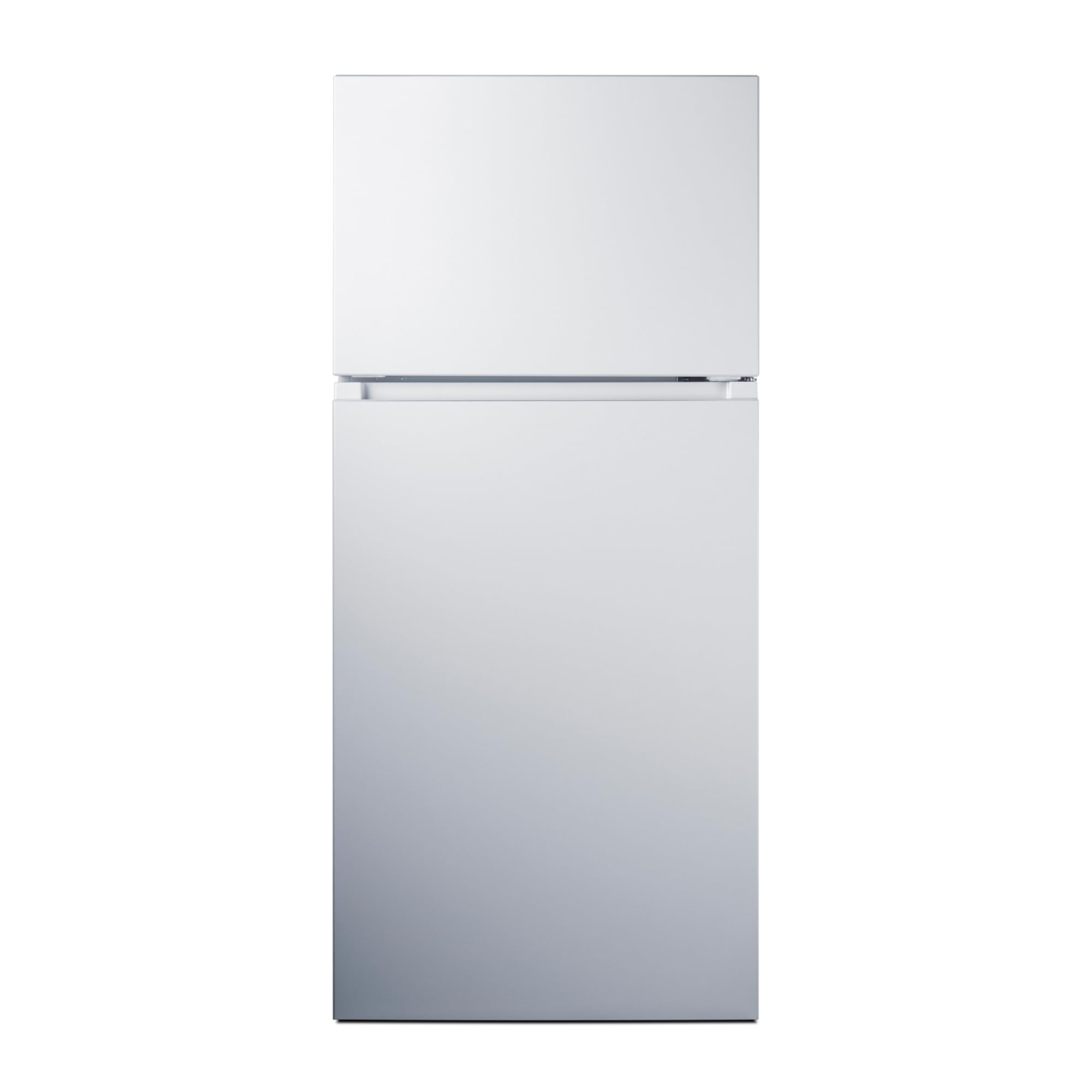 Summit 30” Top Mount Refrigerator - Freezer, 18 cu.ft. Capacity, ENERGY STAR Certified, White - FF18W on Fridge.com