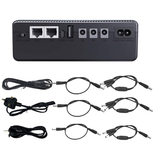 UPS de secours pour routeur et caméra Wifi mini batterie externe 10400 mAh