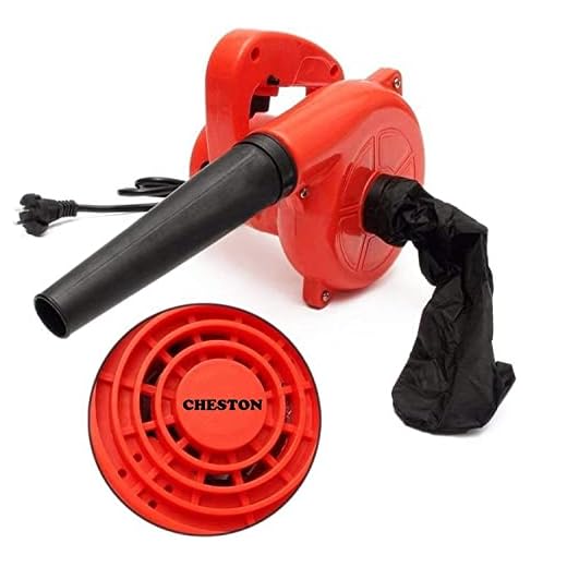 Cheston CHB-20REDVACUUM 600 W Plastic Electric Air Blower Dust PC Cleaner (Red)