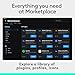 Logitech MX Creative Console, 9 Customizable LCD Keys, Stream Deck Accessories, Control Dial for Graphic Design, Adobe, Zoom, Spotify - Graphite, 3-Month Adobe Creative Cloud Membership