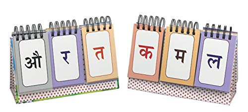KPL Learning Associates PVT. LTD. Hindi Alphabet/Word Builder/SHABD RACHNA (3 AKSHAR) - Spiral Bind for School Kids