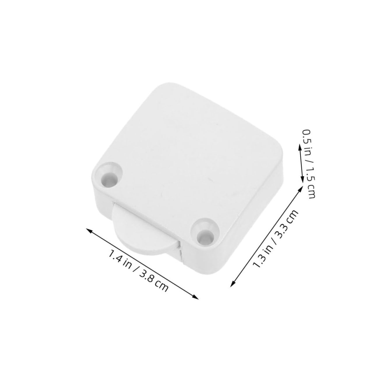 5 Series Interruptor De Armarios De Interruptores Puerta Muebles Interruptor Automático Armarios Tornillos 4 Piezas X 5