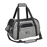 JESPET Soft-Sided Kennel Pet Carrier for Small Dogs, Cats, Puppy, Airline Approved Cat Carriers Dog Carrier Collapsible, Travel Handbag & Car Seat