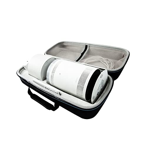 Carrying Case for Samsung The Freestyle Projector,Compatible with The Freestyle Smart Portable Projector/The Freestyle 2nd Gen Projector 360°All-Round Hard EVA Protection Storage Box Travel Bag