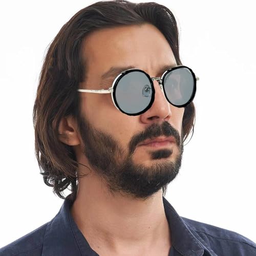 Adjustable Tint Polarized Round Glasses Polarized Fishing Sunglasses Men Fishing Sunglasses with Nd 9 Stepless for Men2