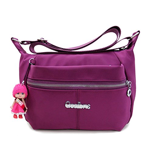 Sac de loisirs Crossbody-E grand format en nylon pour les journées actives