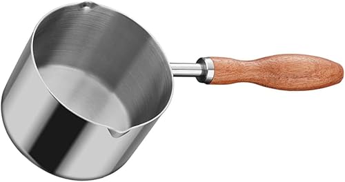 Cazuela de aceite mini calentador de acero inoxidable cacerola al vapor olla para hacer velas, olla de chocolate para derretir ollas de aceite para