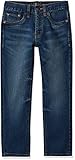 Lucky Brand Big Boys' 5-Pocket Classic Fit Straight Leg Denim Jean, Yorba Linda, 14