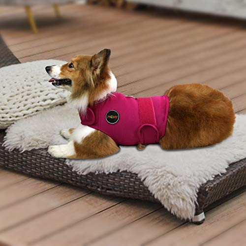 Image of MCHY Dog Anxiety Vest, Anxiety Relief for Dogs, Dog Calming Coat (Rose M)