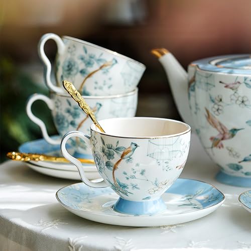 Le Potocio Bone China Tea Set, Porcelain Tea Sets For Adults thumb #2