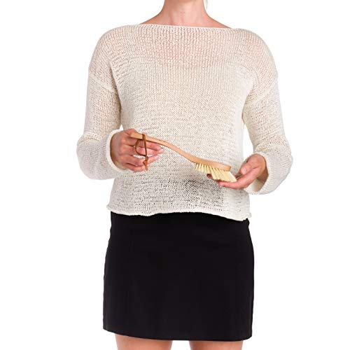Image of Redecker Dish Brush, Tampico Fiber, Curved - Extra Large Head for Everyday Cleaning, Made in Germany