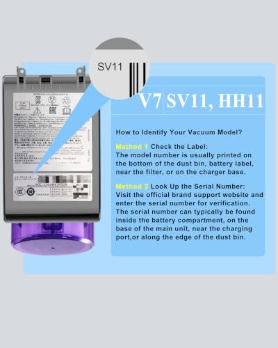 Image of DTK Premium 21.6V Replacement for Dyson V7 Battery SV11