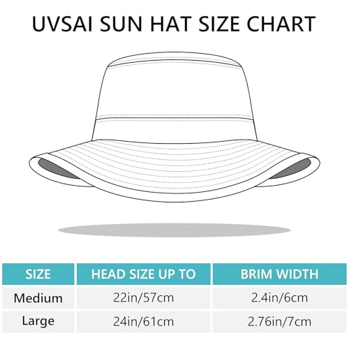 Image of UPF 50+ Foldable Sun Hat Patterned Under Brim Bucket Hats for Summer Hiking Fishing Beach Safari Men Women