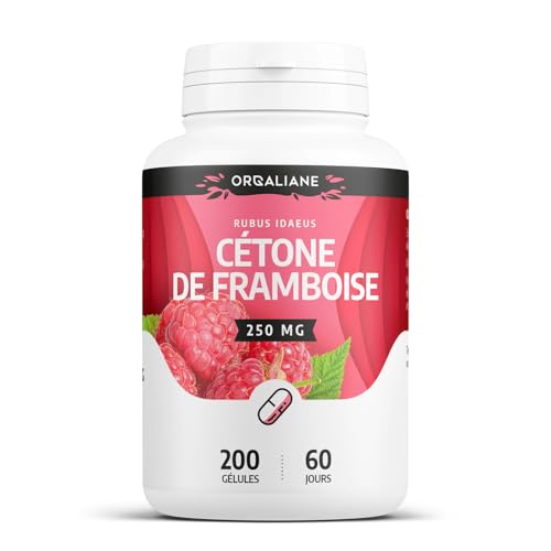 Cétone de Framboise - 250 mg - 200 gélules - Orgaliane
