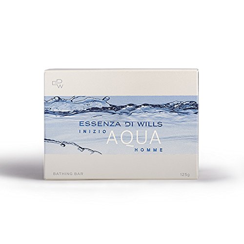 Essenza Di Wills Inizio Aqua Luxury Bathing Bar for Men, 125g - Image 3