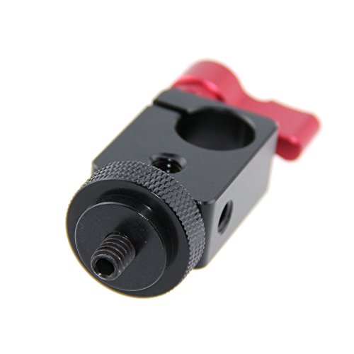 Image of CAMVATE 15mm Single Rod Clamp with 1 /4 inch-20 Screw Mount Adapter for Camera
