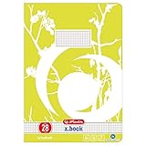 heft kariert mit rand 32 blatt Ideal als Klassensatz Herlitz 3352804 Hefte A4/16 UWS Lineatur 28 (kariert mit 2 Rändern) 10er Packung Motive