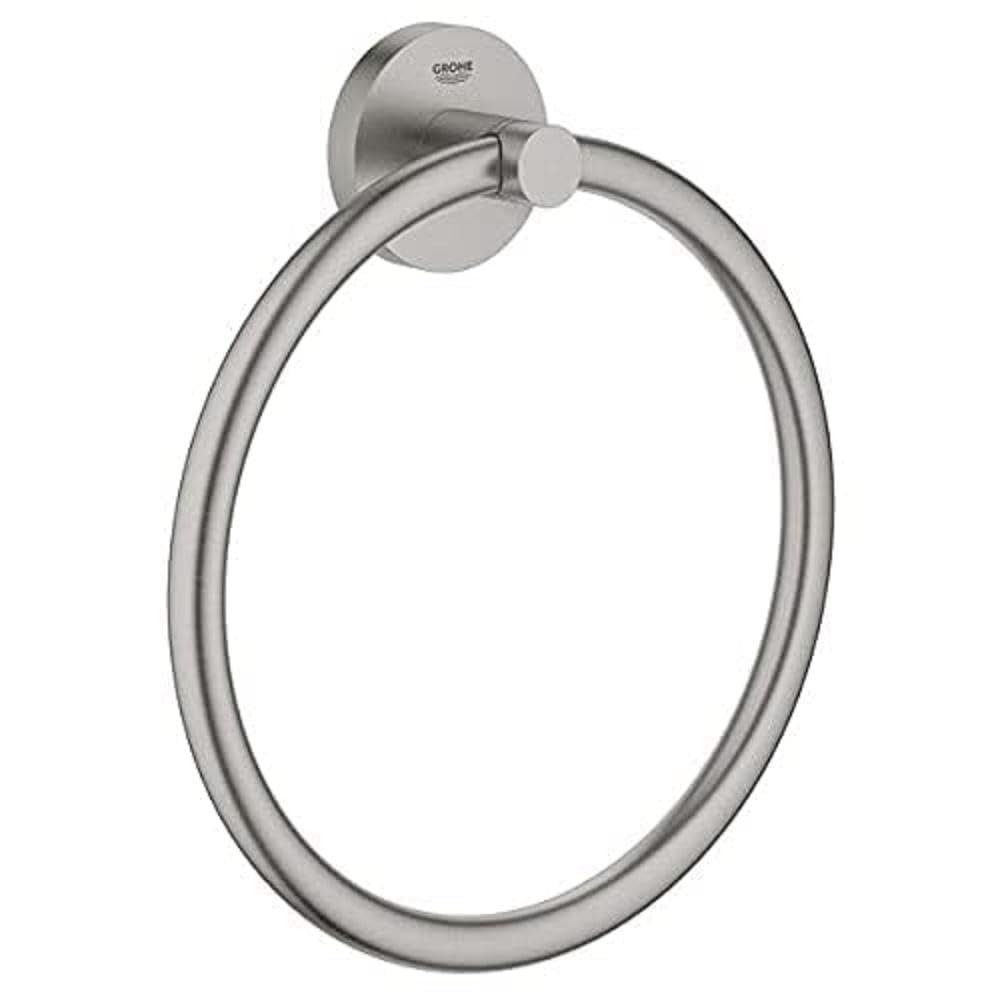 GROHE 40365DC1 - Essentials - Toallero, acabado SuperSteel
