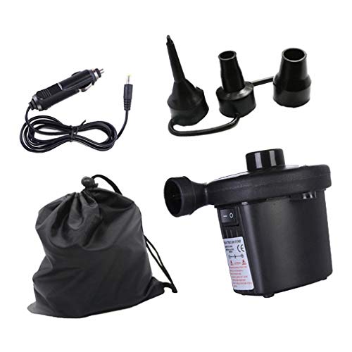 YIJU Carro Portátil Bomba de Ar Elétrico Compressor Colchão Inflator Pneu Deflator