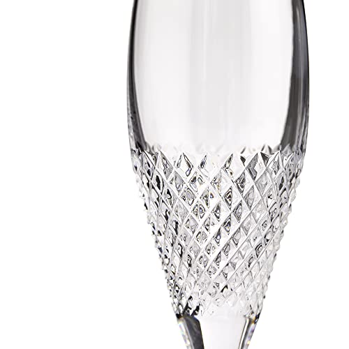 Flautas Vera Wang de mosaico de diamantes finas copas de cristal para cenas de gala 4