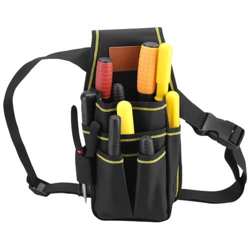 QWORK® Electrician Tool Pouch, 600D Oxford Fabric Tools Organizer, 15 Pocket Tool Pouch with Adjustable Nylon Belt 1 QWORK® Electrician Tool Pouch, 600D Oxford Fabric Tools Organizer, 15 Pocket Tool Pouch with Adjustable Nylon Belt