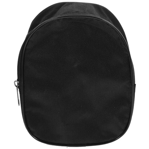 Happyyami Bolso De Equipo De Pesca Cubierta Del Carrete De Pesca Protector Bolsa De Carrete Bolsa De Pesca Plegable Bolsa De Pesca De Carpa Varilla Alimentadora Tela Oxford Black