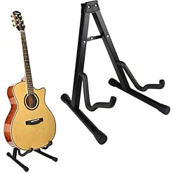 Stand de guitare universel pliant un cadre en fer noire portable portable réglable pour la guitare basse acoustique… - Les Beatles, Paul McCartney, John Lennon, RIngo Starr, George Harrison Stand de guitare universel pliant un cadre en fer noire portable portable réglable pour la guitare basse acoustique… – Image 3