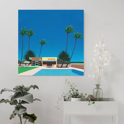 Poster Hiroshi Nagai Summer Day pool évocation été nostalgique - 5