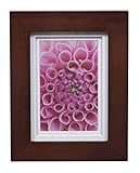 Gallery Solutions Wall Mount Double Mat Picture Frame, 4' x 6' With Mat or 5' x 7' Without Mat,...