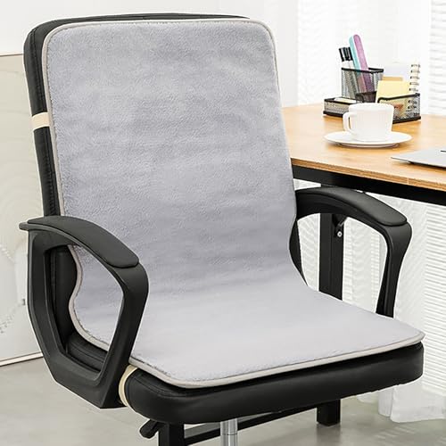 Heating Chair Pad, Fast Heating Soft Seat Cover with 9 Temp Levels and 12H Timer, Winter Heated Seat Cushion Chair for Car Office Chair(90cm)