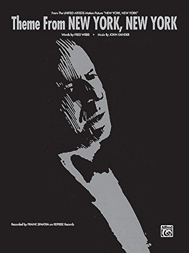New York, New York, Theme from Sheet Piano/Vocal/Chords